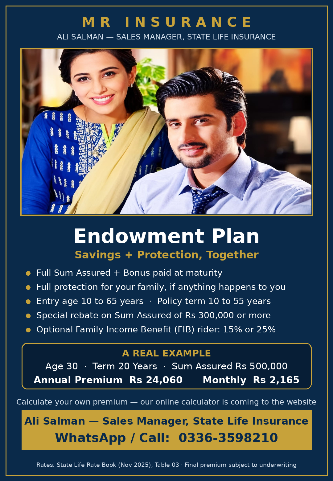 Endowment Plan — poster