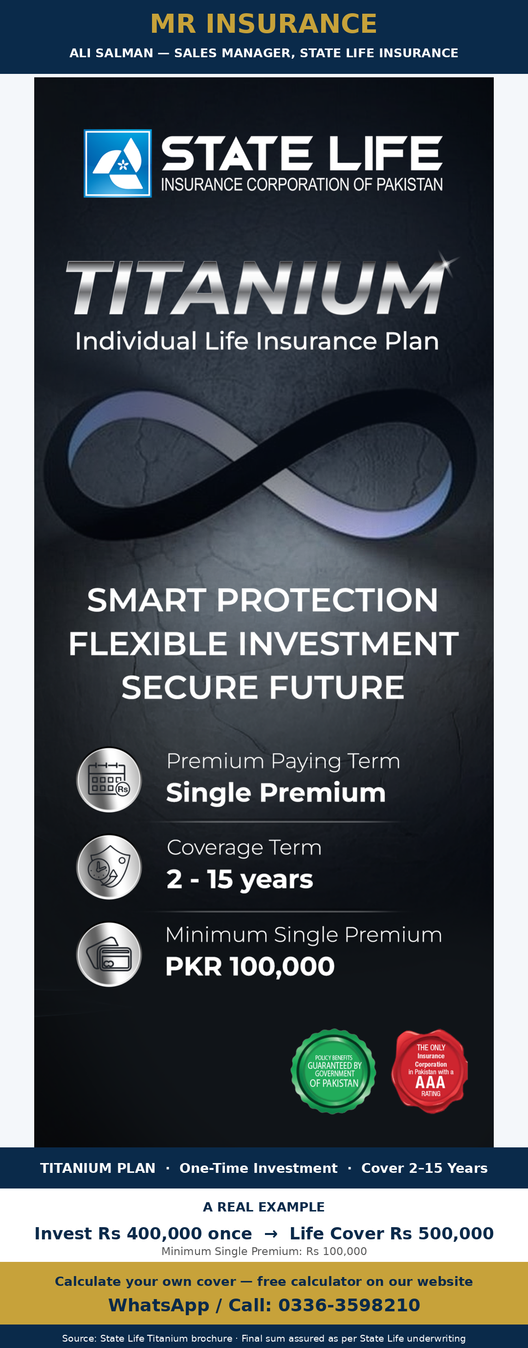 Titanium Plan — poster